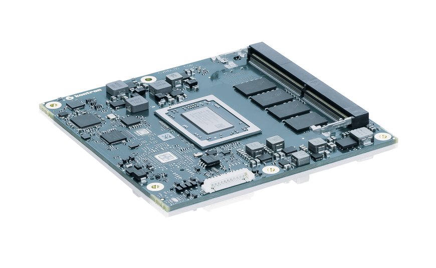 Kontron expands its AMD Ryzen™ CPU range of the COMe-cVR6 (E2) with new variants for extended industrial temperature applications